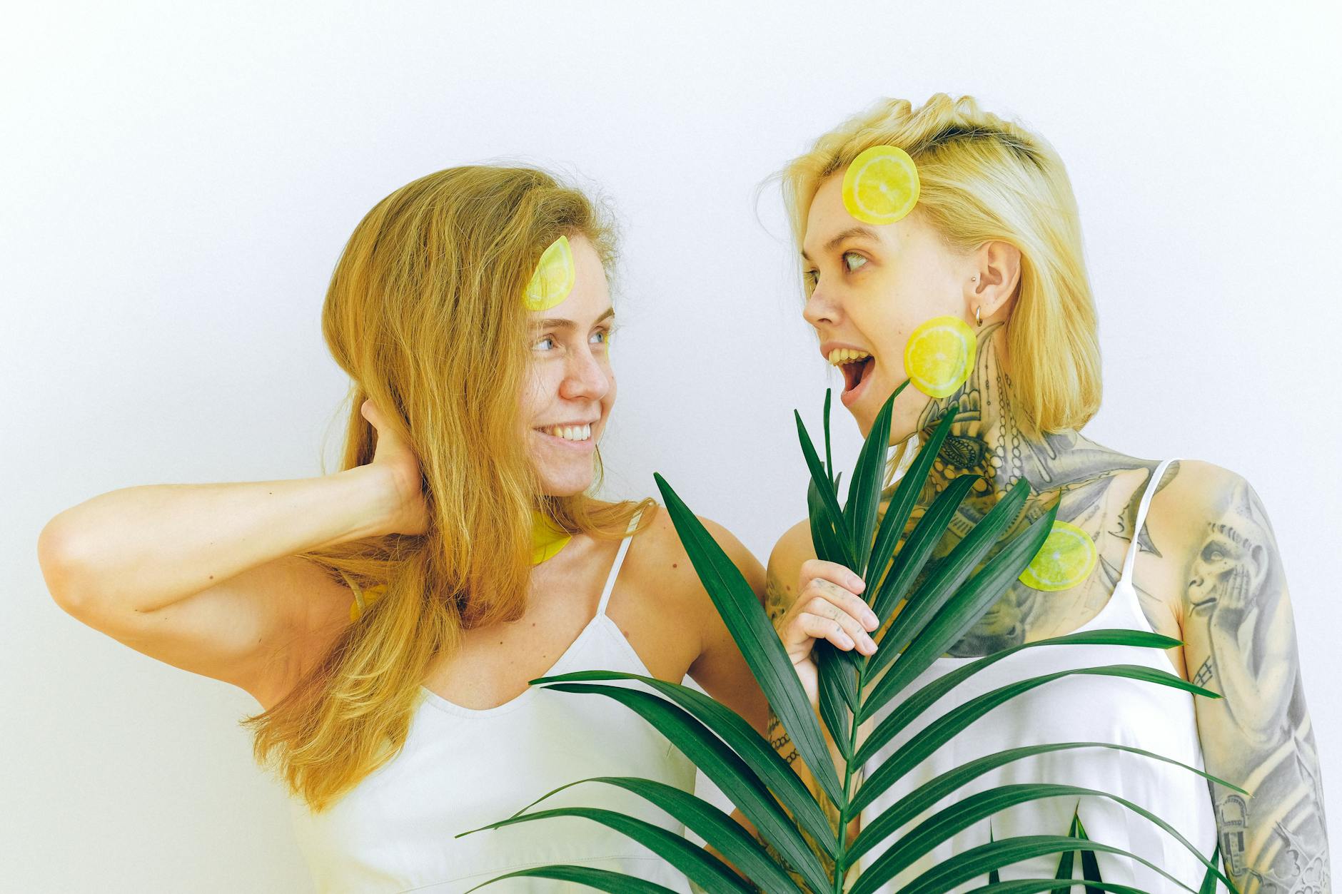 Woman holding lemon vibrator considering how tenderness affects stimulation